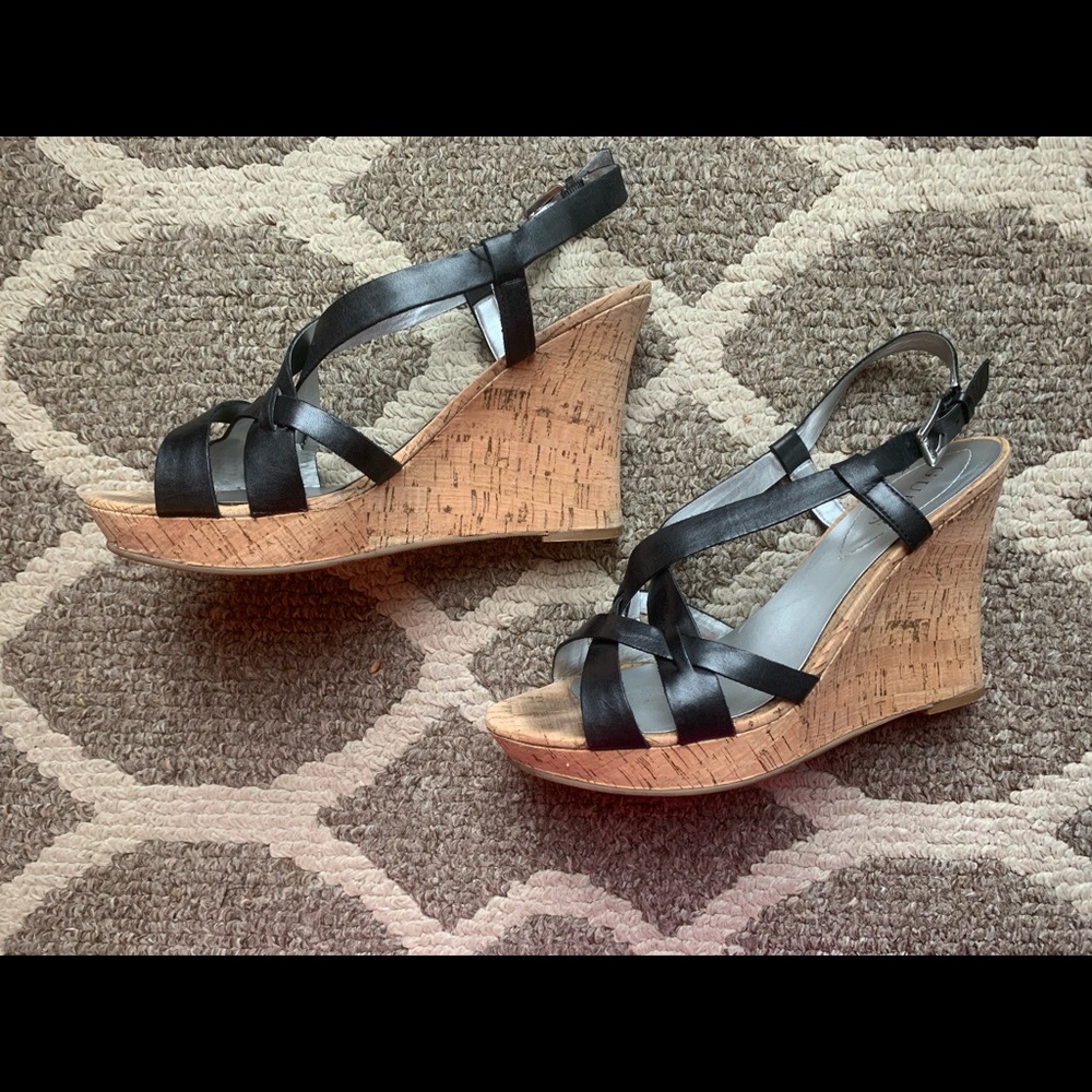 Guess wedge espadrilles size 9